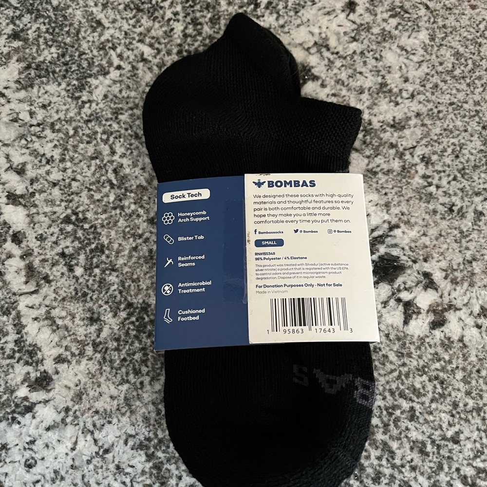Bombas women’s socks
FOURS PAIRS FOR 12.00 - Picture 4 of 4